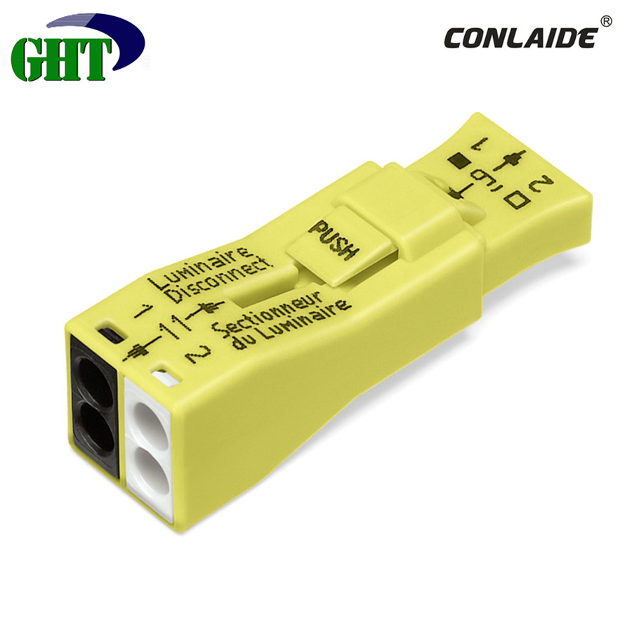 873-902 2 Pole Luminaire disconnect connector